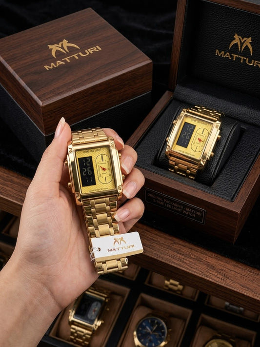 DUAL TIME ORIGNAL WATERPROOF 👀💫