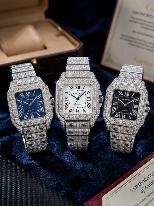 CARTIER WATCH DATE WORKING WITH MASTER LOCK