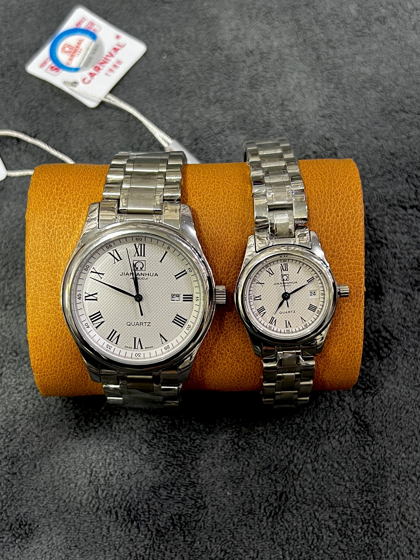 Orignal Steel Watches Pair 🖤🔥