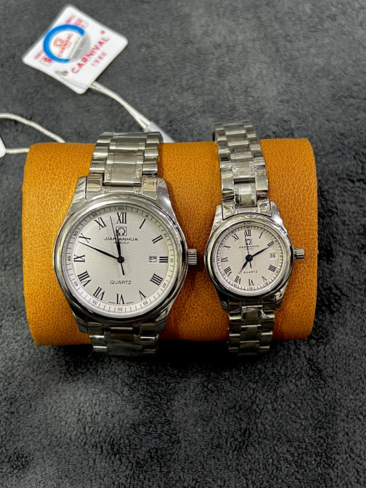 Orignal Steel Watches Pair 🖤🔥