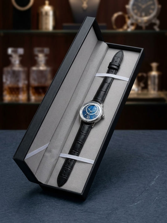 FULL AUTOMATIC MOON 🌒 FACE WORKING ✅ WITH ORIGNAL PREMIUM BOX FREE 😱❤️‍🔥