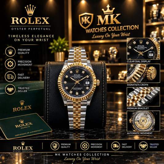 ROLEX YZ MASTER COPY FULL AUTOMATIC WATCH JUST DATE WORKING 👀🖤