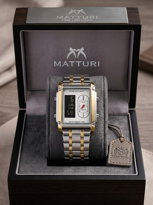 DUAL TIME ORIGNAL WATERPROOF 👀💫